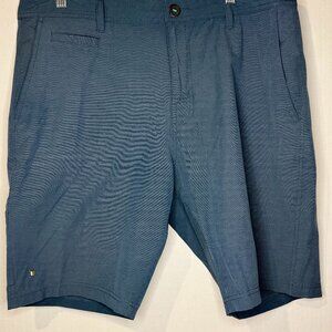 LINKSOUL Mens Solid Boardwalker Short - Blue/Green, Size 34